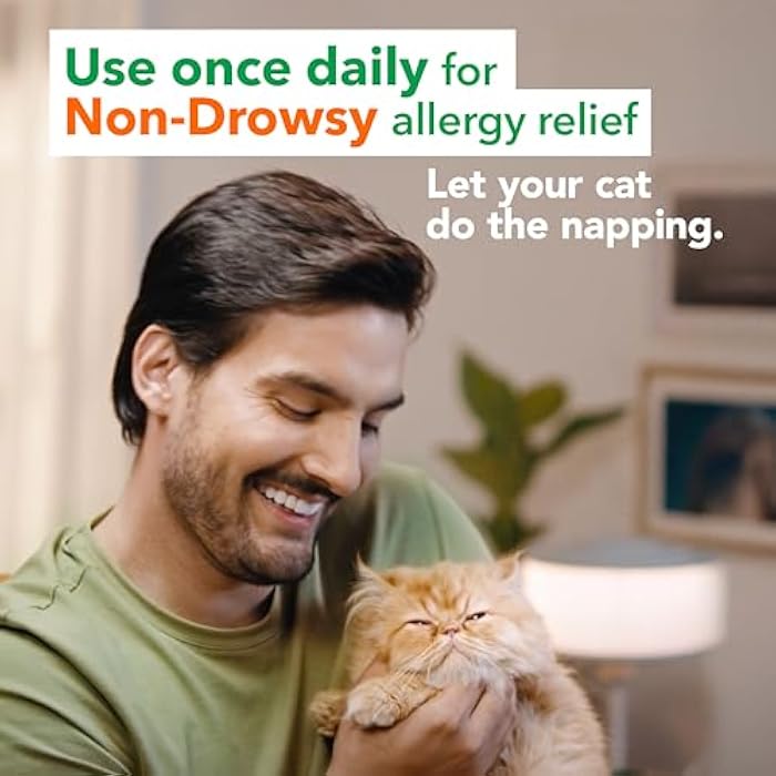Flonase Nasal Spray for Allergy Relief, Tissues Included, 144 Sprays | Fluticasone Propionate Nasal Spray, Multi-Symptom Relief, 24-Hour Non-Drowsy Allergy Relief, Full Prescription Strength - Image 5