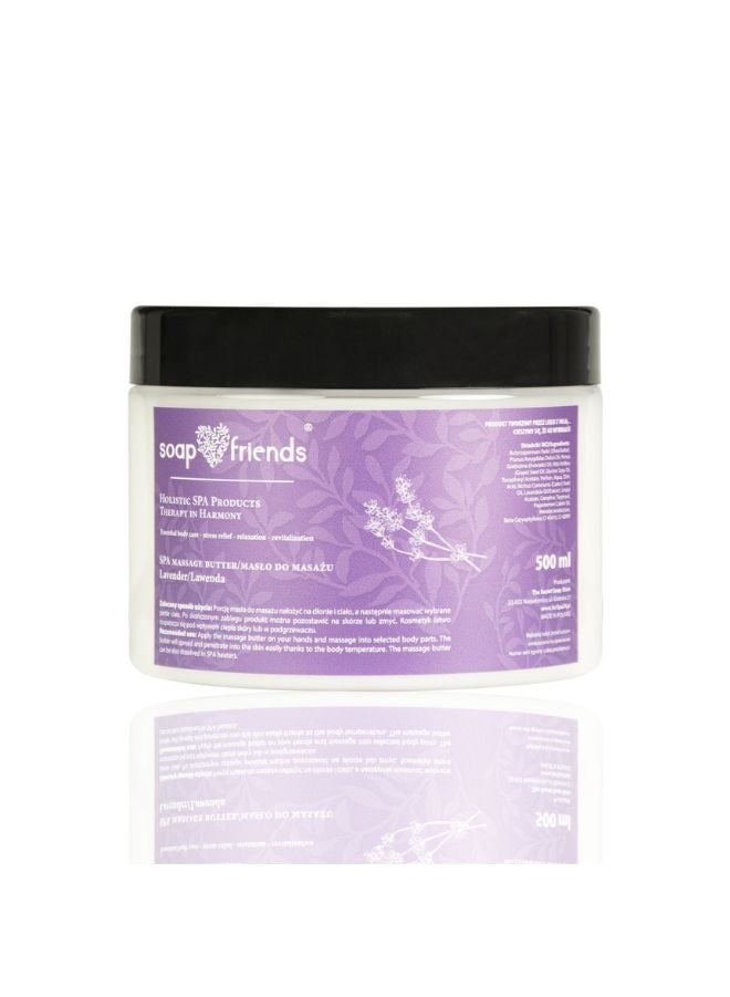 Soap&Friends SPA Massage Butter Lavender | 500ml – Ultra-Soothing & Hydrating Massage Butter