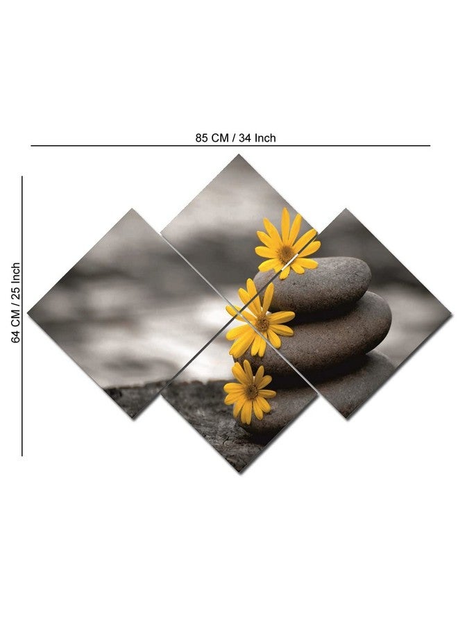 جو هوكد ديكور حائط مكون من 4 ألواح من Go Hooked (مجموعة من 4 قطع) - Image 3