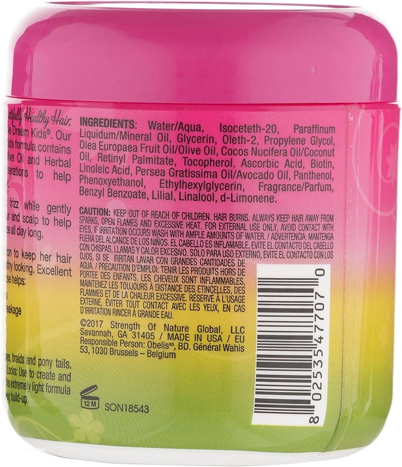 African Pride Dream Kids Olive Miracle Smooth Edges Anti-Frizzy Conditioning Gel, 6 Oz - Image 4