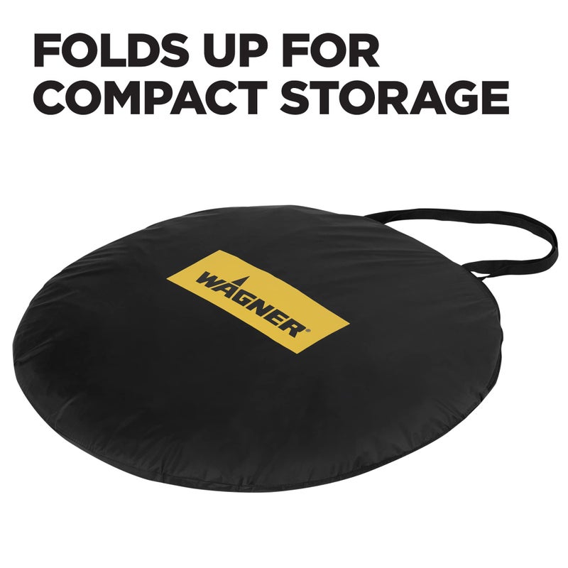 Wagner Spraytech C900139.M HomeRight Medium Spray Shelter Portable Paint Booth for DIY Spray Painting, Hobby Paint Booth Tool Painting Station, Spray Paint Tent, White - Image 3