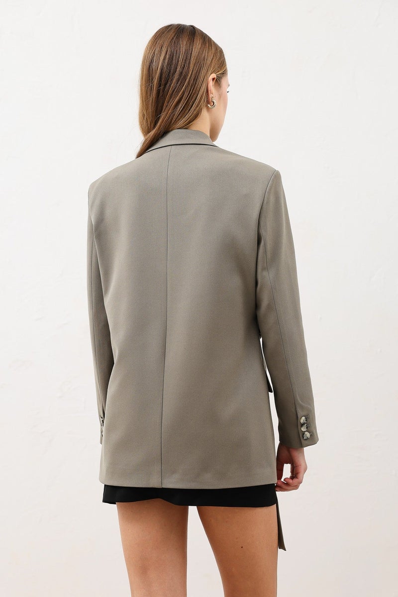 Antioch Women's Belted Blazer - Image 4