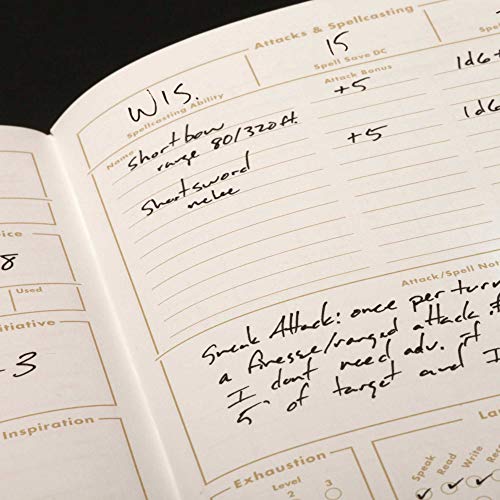 Field Notes: 5E Character Journal - 2 Pack - Character Notebook for Dungeons and Dragons Fifth Edition - 4.75 x 7.5 Inch… - Image 5