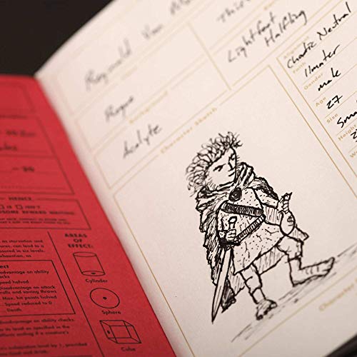 Field Notes: 5E Character Journal - 2 Pack - Character Notebook for Dungeons and Dragons Fifth Edition - 4.75 x 7.5 Inch… - Image 3