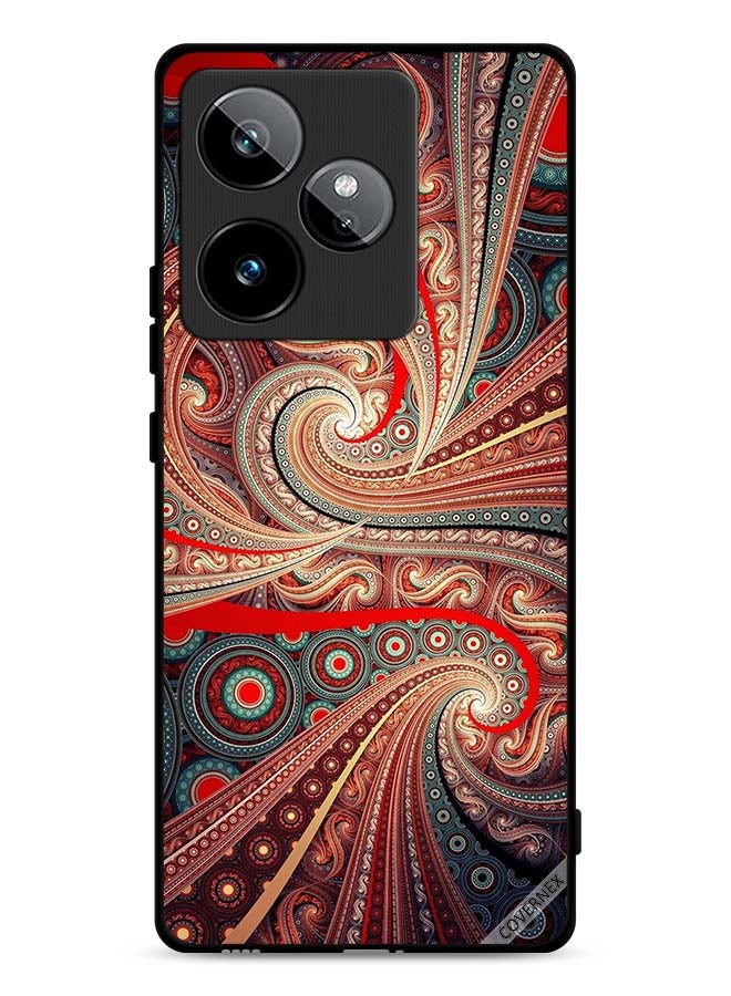 Covernex Realme GT 7 5G Protective Case Cover Wavy Pattern