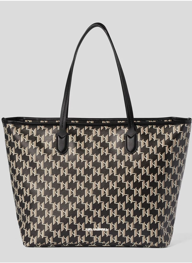 Karl Lagerfeld Paris - Women's K/Ikonik Monogram Tote Bag - Image 1