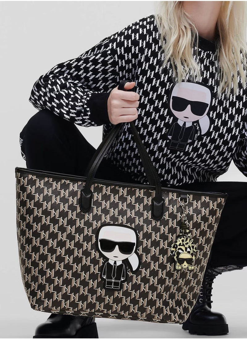 Karl Lagerfeld Paris - Women's K/Ikonik Monogram Tote Bag - Image 1