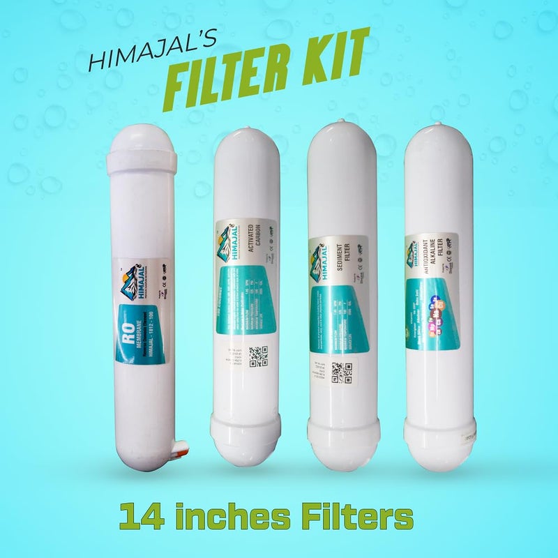 HIMAJAL PREMIUM ALKALINE RO PURIFIER Himajal Filter Kit SedimentCarbonRO Membrane - Image 2