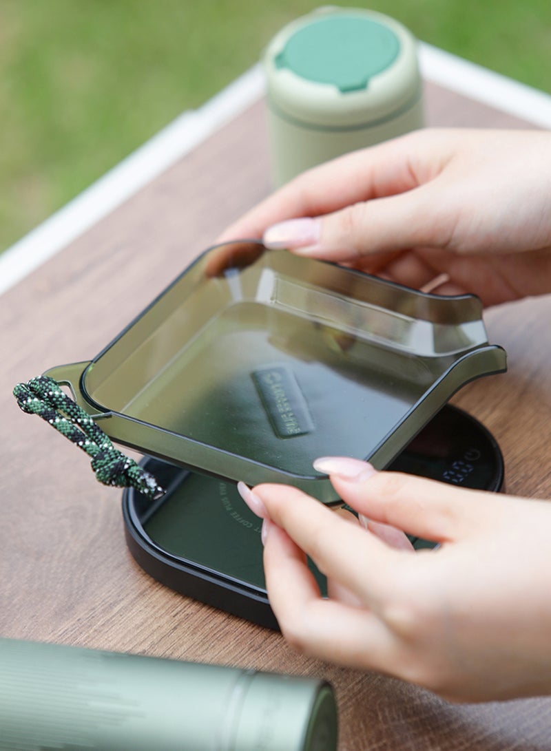 YIXUAN Electric Coffee Bean Sprayer and Bean Tray Set – Includes USB Charger, Protective Cover, and Lanyard - Image 3