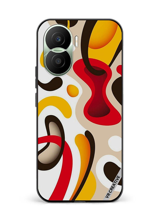 VR CREATIVE Protective Case Cover For Honor Play7T Pro Colorful Classy Design  Multicolour - Image 1