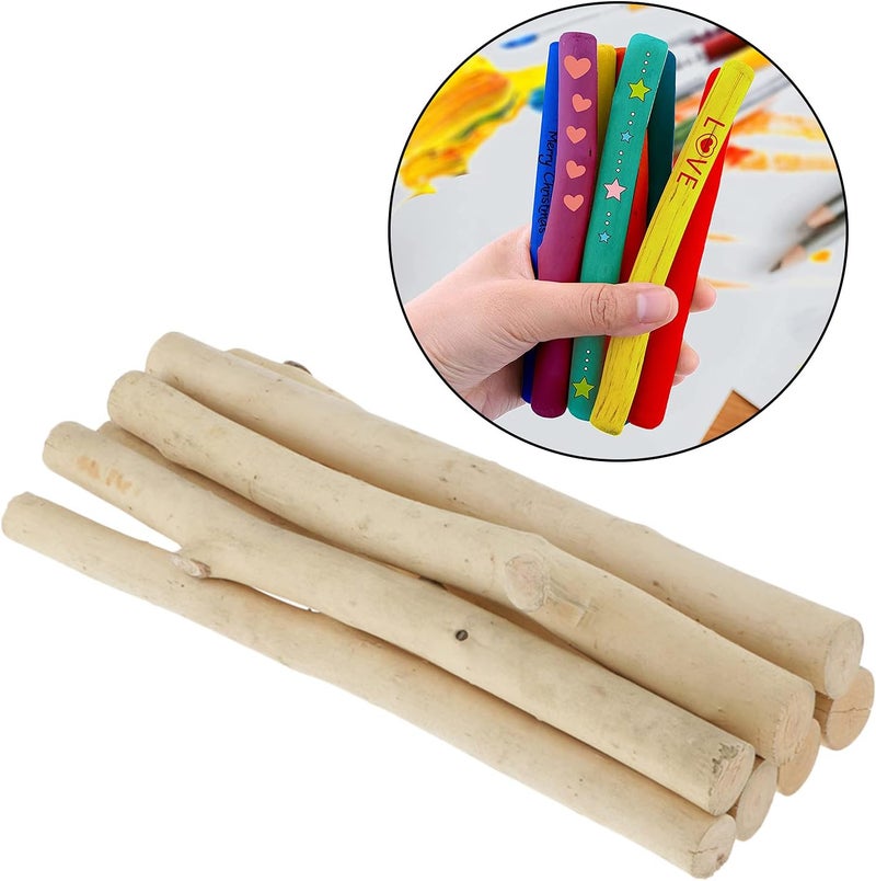 كلاراكو 7 قطع من أغصان الخشب الطافي، حشو أغصان ريفية للأعمال اليدوية - Image 3