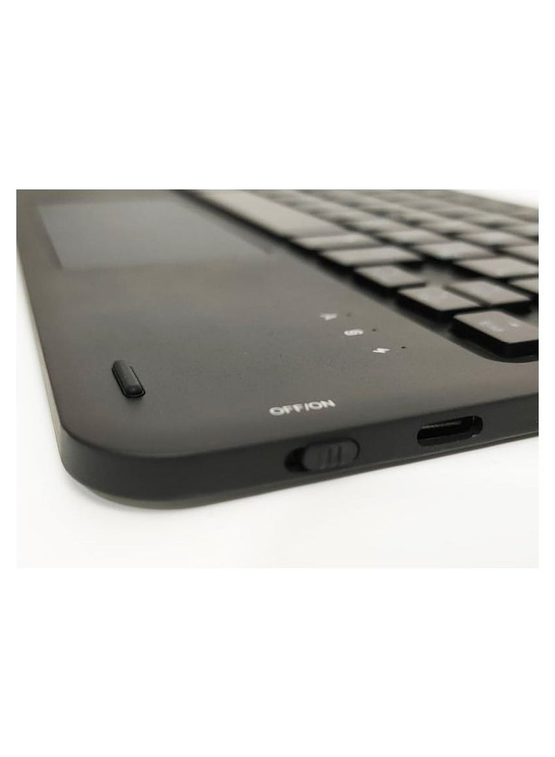 Touchpad Keyboard Case Compatible with Huawei Matepad 11.5 inch/Air 11.5 inch 2023/ Matepad 11.5S 2024, Magnetic Removable Wireless Colorful Backlit Keyboard Cover - Image 4