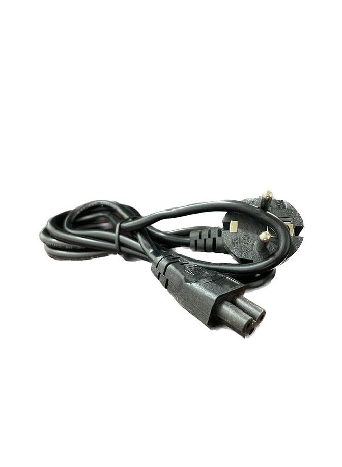 1.5m EU 3 Prong 2 Pin AC Laptop Power Cord Adapter Cable - Image 2