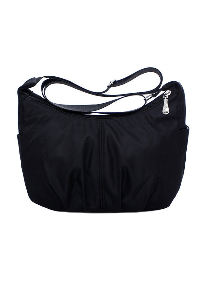 NIBEMINENT - Fashion Waterproof Single Shoulder Bag Black - Image 1
