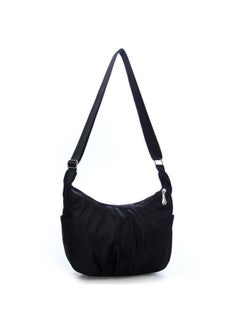 NIBEMINENT Fashion Waterproof Single Shoulder Bag Black  - Image 2