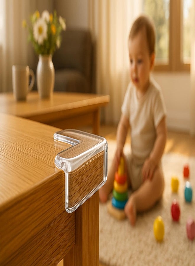 TerraToss Corner Protector for Baby [4 Pcs] | Edge Protector for Sharp Edges | Corner Protector for Furniture and Table Corners | Baby Proofing Edge Guards for Baby Safety (4) - Image 3