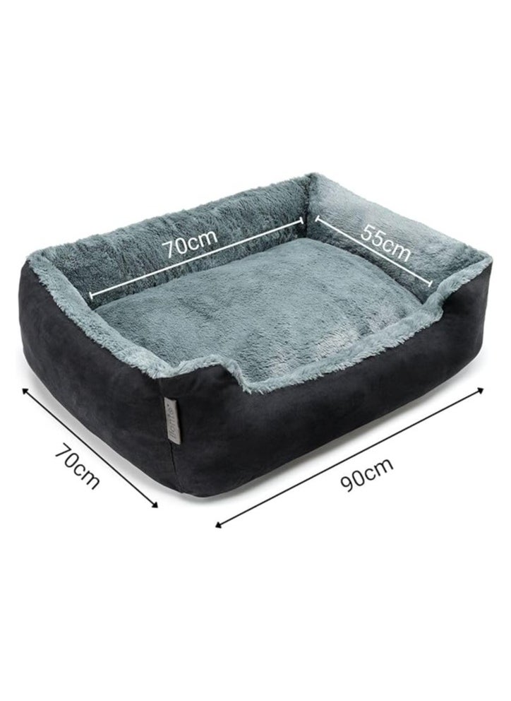 Moro Moro Large Square Pet Bed – Plush & Supportive for Dogs and Cats  - Image 3