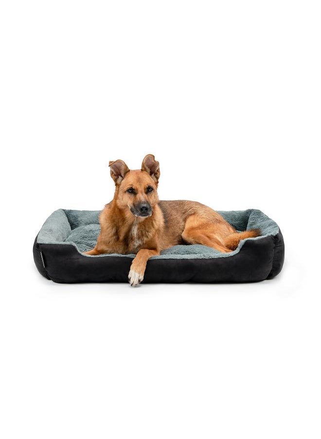 Moro Moro Large Square Pet Bed – Plush & Supportive for Dogs and Cats  - Image 1