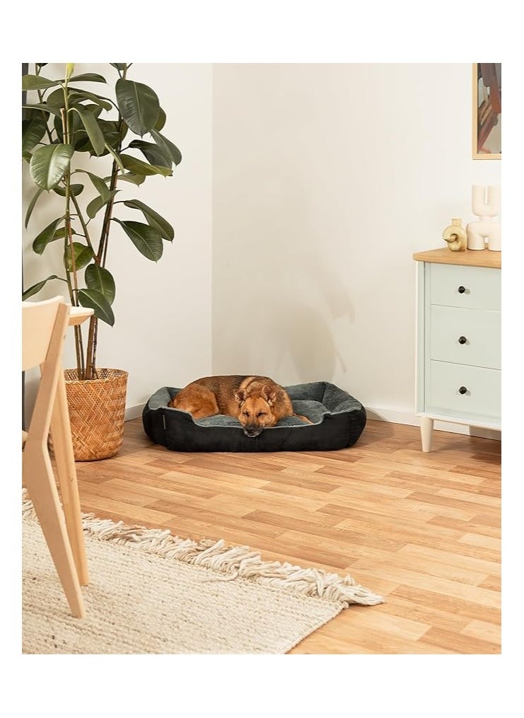 Moro Moro Large Square Pet Bed – Plush & Supportive for Dogs and Cats  - Image 2