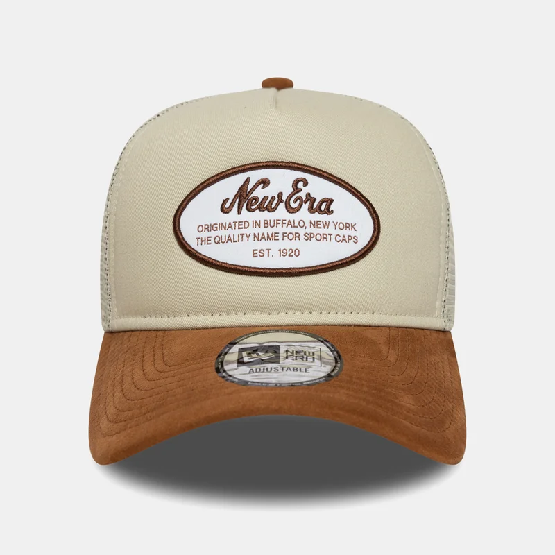 NEW ERA Men's Oval Patch Camo Trucker Cap