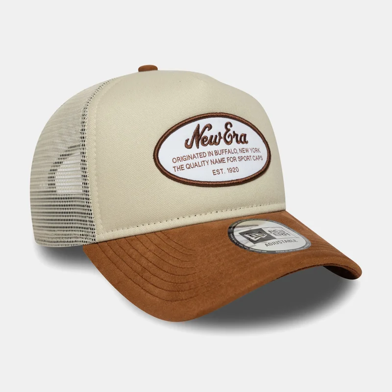 NEW ERA Men's Oval Patch Camo Trucker Cap