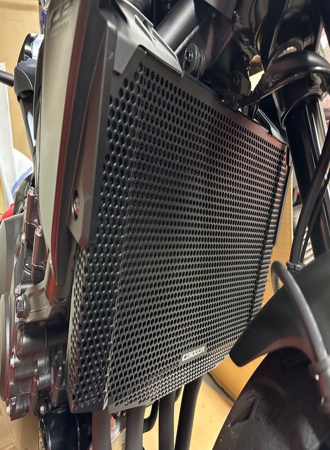 LANQIAN Aluminum Motorcycle Radiator Grille Guard Cover for CB1000R 2021-2023, CB1000R Neo Sports Cafe 2021-2023 - Image 2