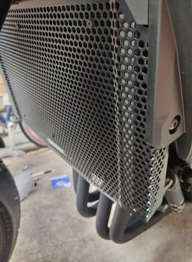LANQIAN Aluminum Motorcycle Radiator Grille Guard Cover for CB1000R 2021-2023, CB1000R Neo Sports Cafe 2021-2023 - Image 3
