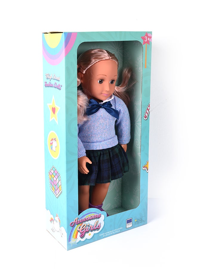 AWESOME GIRLS - AWESOME GIRLS DARLENE DOLL 18 INCH CUTE FASHION DOLL - Image 1
