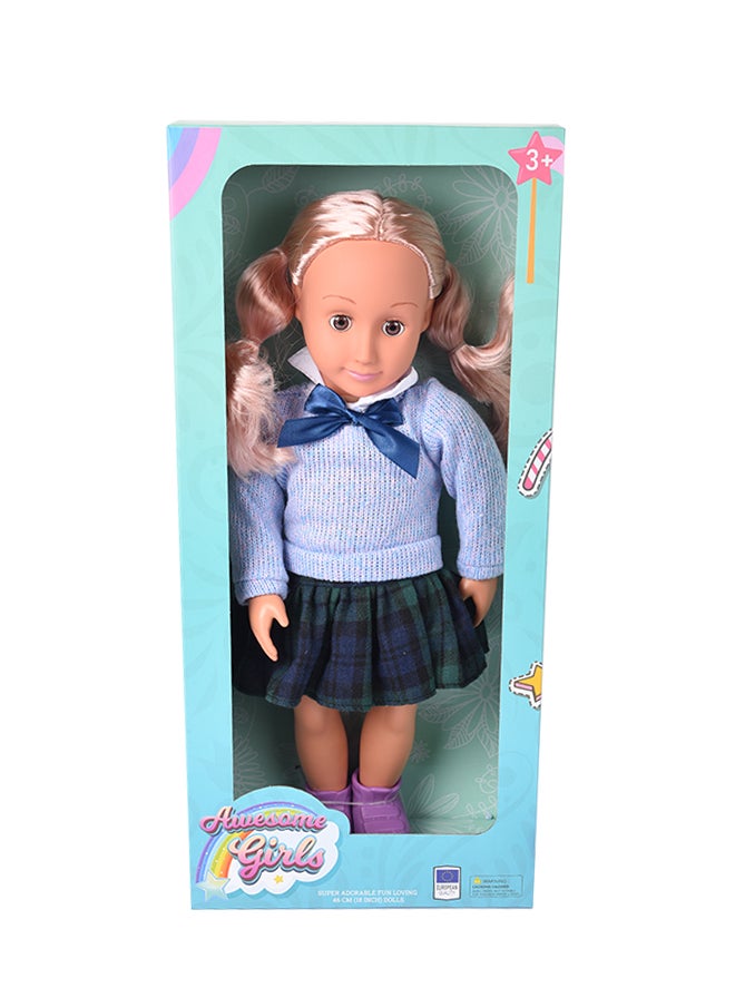 AWESOME GIRLS - AWESOME GIRLS DARLENE DOLL 18 INCH CUTE FASHION DOLL - Image 1