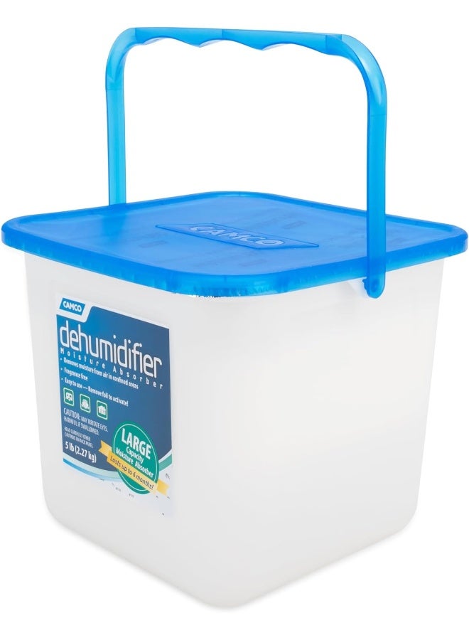 Camco Moisture Absorber Bucket  Features FastActing MoistureAbsorbing Agent  NoFragrance Beads  Use with RV Storage Camper Organization  More 44282 - Image 4
