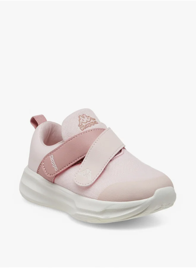 Kappa Girls' Logo Detail Sports Shoes with Hook and Loop Closure