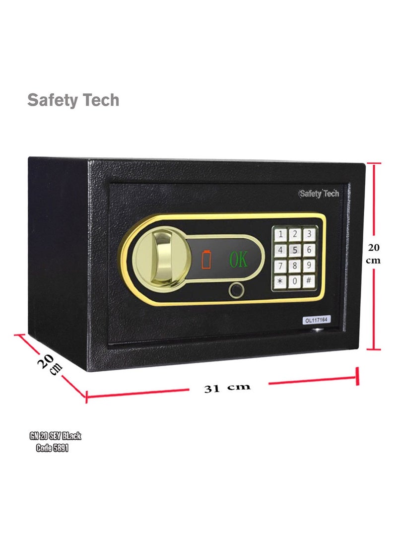 Safety Tech Electronic Safe with Screen, Password and 2 Emergency Keys - pzsku/ZF0AC56CEA0A1C47A700DZ/45/_/1735723585/f24ce3df-7c59-41cf-8411-0a2fe7ef9f17