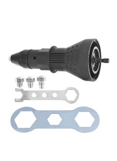 Generic Cordless Rivet Nut Tool Set with Electric Drill Adaptor and Insert Nuts for Efficient DIY Projects and Repairs  - Image 1