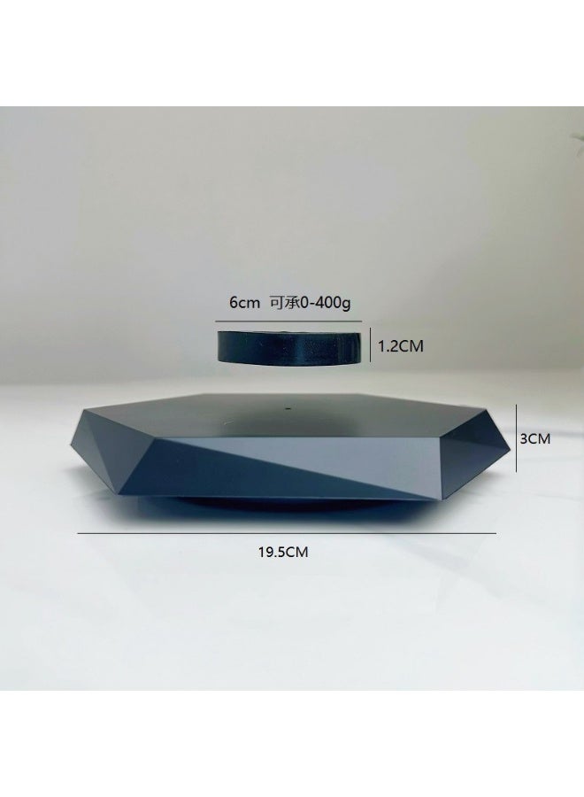 Magnetic Levitation Display Stand, Creative ABS Floating Ornament, 19.5cm Base, 400g Load Capacity - Image 1