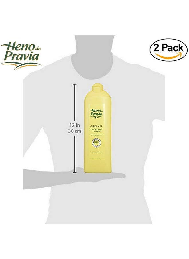 Heno de Pravia Heno de Pravia Shower Gel 22.5 Oz. 2-PACK Original  - Image 3