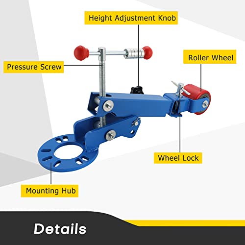 Acymner Fender Roller Tool Lip Reforming Extending Tool | Heavy Duty Wheel Arch Roller Flaring Former,Fender Roller for Automobile Maintenance - Image 5