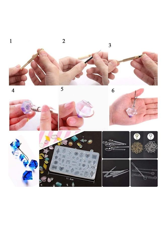 NIBEMINENT 229-Piece Handcraft Jewelry Making Mold Tool Set - Image 4