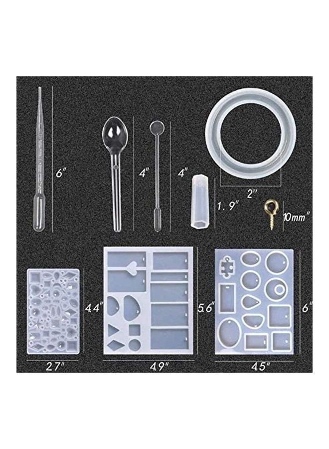 NIBEMINENT 229-Piece Handcraft Jewelry Making Mold Tool Set - Image 3