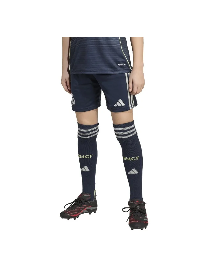 Adidas Real A Sho Y Blue Football Shorts For Junior 7-8Y