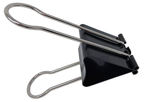 Clipco Binder Clips Super Extra Large 2-1/3in Black (2-Pack) - Image 3
