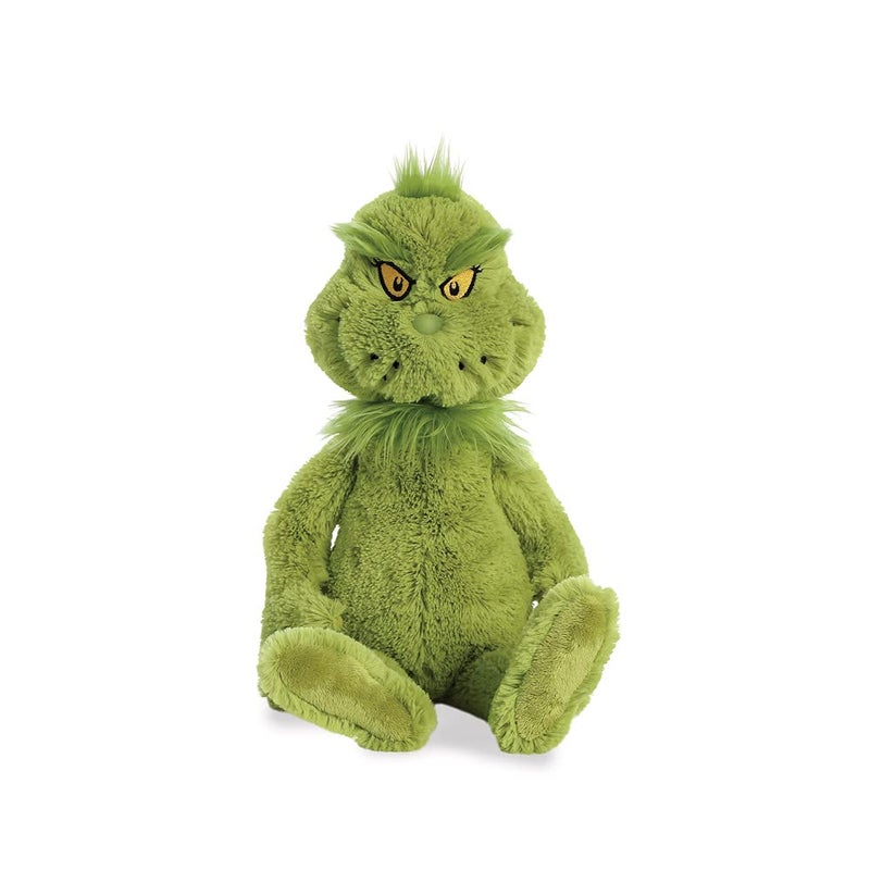 AuroraÂ® Whimsical Dr. Seussâ„¢ Grinch Stuffed Animal - Officially Licensed Plush for Imaginative Play - Perfect for Kids and Adults - Green 16 Inches - Image 3
