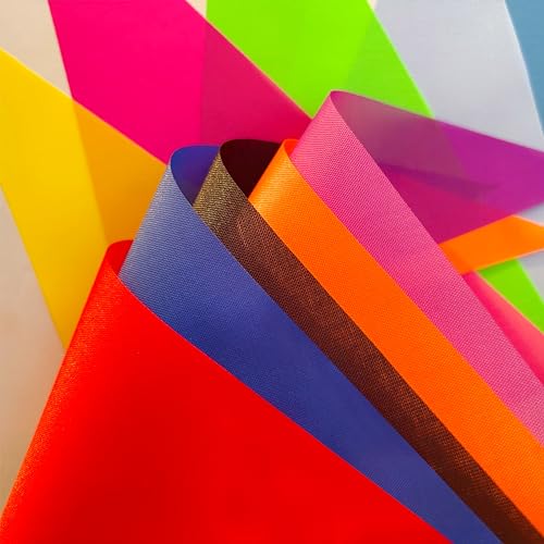 LyButty 20 Pack Solid Color Blank Pennant Flags Set on Wood Stick Small Mini Plain White Red Orange Blue Yellow Green Black Purple Pink DIY Graffiti Flags,5x8 Inch - Image 3