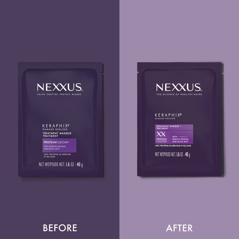 Nexxus Keraphix Masque for Damaged Hair 20 Count 1.5 oz - Image 4