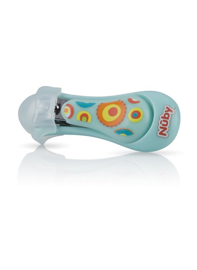 Nuby Nuby Baby Care Nail Clippers, 2 Count, Green/Aqua  - Image 2