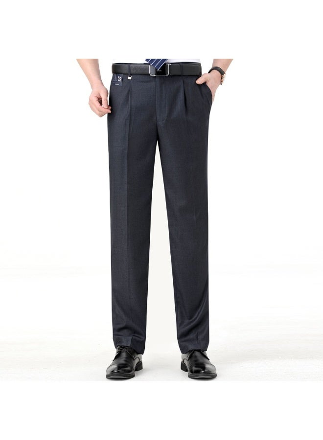 Shougu Men's Fashionable Casual Business Suit Pants  - Image 1