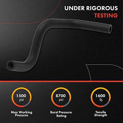 A-Premium Power Steering Reservoir Hose line Compatible with Hyundai Santa Fe 2001 2002 2003 2004 2.4L, Reservoir To Pump, Replace# 5757526201 - Image 2