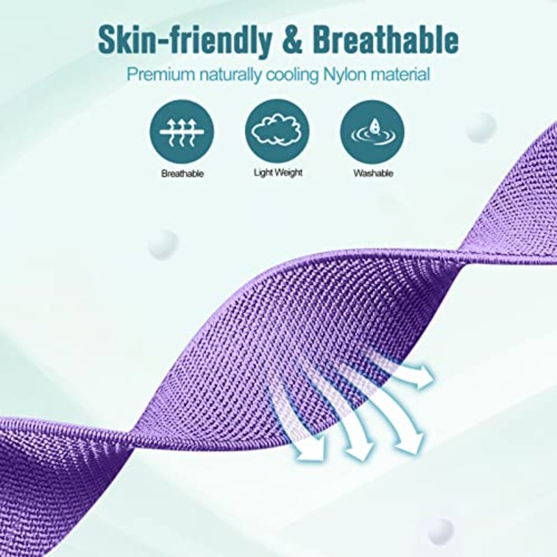 Fintie 2 Pack Nylon Band Replacement Compatible with Gizmo Watch 3 2 1/Gabb Watch 1-3 3e/SyncUP/Cosmo JrTrack Watch for Boys Girls, Breathable Elastic Sport Loop Bands - Image 2