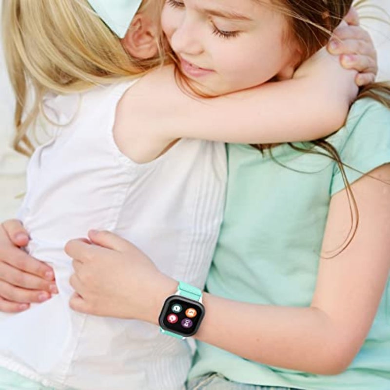 Fintie 2 Pack Nylon Band Replacement Compatible with Gizmo Watch 3 2 1/Gabb Watch 1-3 3e/SyncUP/Cosmo JrTrack Watch for Boys Girls, Breathable Elastic Sport Loop Bands - Image 4