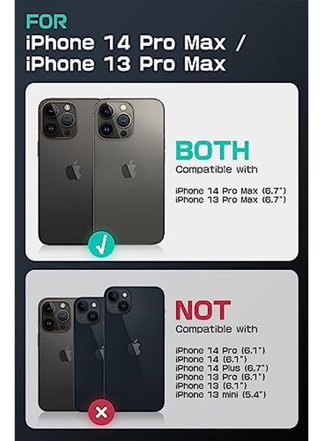 SupCase Ub Mag Xt For Iphone 14 Pro Max Iphone 13 Pro Max Case With Camera Cover Compatible With Magsafe Full Body Rugged Case With Built In Kickstand And Belt Clip Guldan  - Image 2