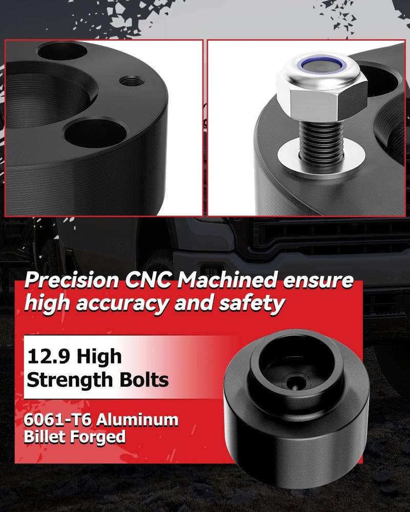 PROEZE 3" Front and 2" Rear Leveling Lift Kits for 2009-2023 Ram 1500 4X4 4WD - Image 5
